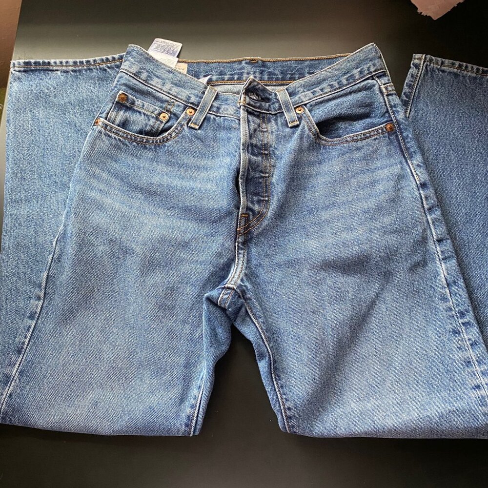 Levi's 501® ORIGINAL CROPPED WOMEN'S JEANS size 25